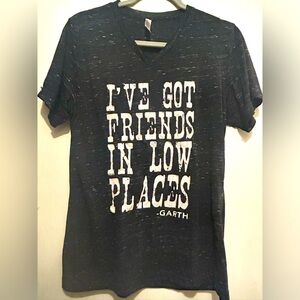 Bella+Canvas “Friends in low places” T-shirt. Size medium.